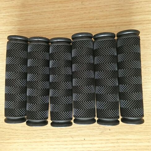 2pcs Rubber Bike Handlebar Grips Cover Mountain Bicycle Handles Anti-Skid Bicycles Bar Grips Fixed Gear Bicycle Parts（Length: 4.7in，Inner Diameter: 0.87in） in Saudi Arabia