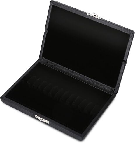Buachois Wooden Oboe Storage Case Box, PU Leather Cover Holder with Slots for 10 12 20pcs Reeds Accessories (12 pack) in Saudi Arabia