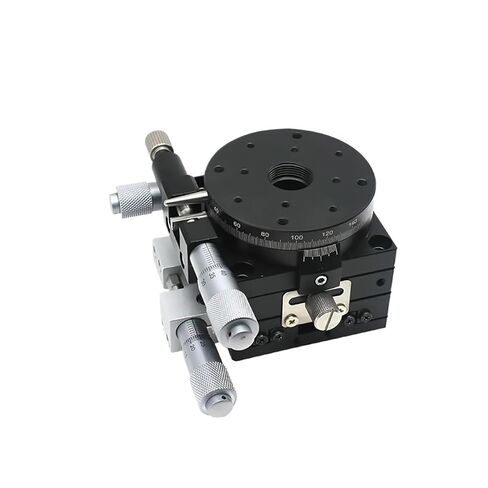 XYR axis 60mm Micrometer Manual Trimming Platform LSP60-LM high Precision in Kuwait
