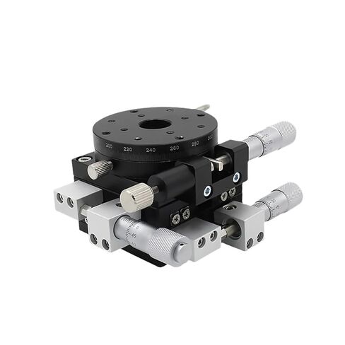 XYR axis 60mm Micrometer Manual Trimming Platform LSP60-LM high Precision in Kuwait