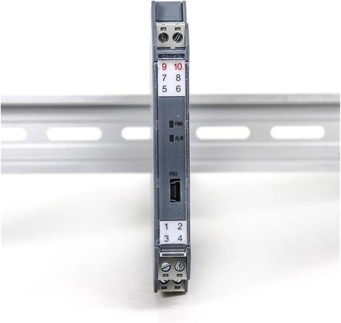 220V Power Supply 1 Input 2 Output 4-20mA/0-10V Signal Isolator Price with Din Rail(0-10V in_220V_0-20MA) in Saudi Arabia