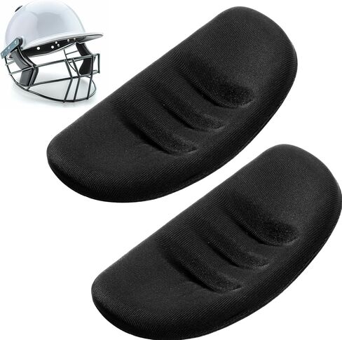 2 PCS Softball Fielder's Face Mask Replacement Pads, Chin Cup Face Defense Protective Catchers Pitchers Masks Pad for Youth & Adult Lightweight Baseball Softballs Helmet in Saudi Arabia