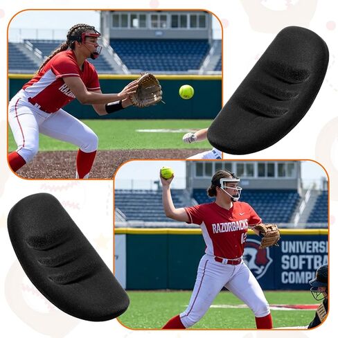 2 PCS Softball Fielder's Face Mask Replacement Pads, Chin Cup Face Defense Protective Catchers Pitchers Masks Pad for Youth & Adult Lightweight Baseball Softballs Helmet in Saudi Arabia