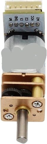 CHF-GM12-N20ABHL DC 6V 12V 7PPR Encoder Motor Reducer Carbon Brush Gear Popular(6V 65rpm i150) in Kuwait