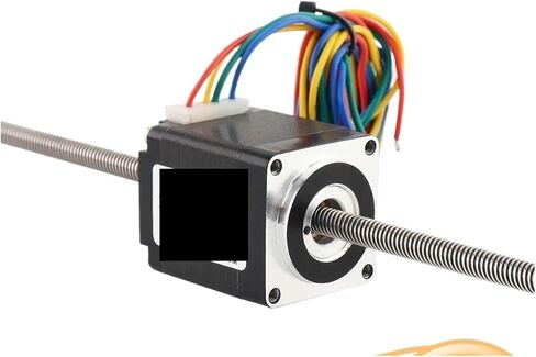 Linear Stepper Motor Torque 0.1N.m 1.0A 28HA34-T5 Straight Screw nema11(150mm,28HA34-T5x1-1pcs) in Saudi Arabia