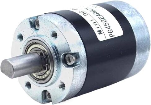 45mm High Tq Planetary Gearbox Reducer 10mm Shaft Metal Gear Reduction Motor Micro(Gear ratio 3.7 to1) in Kuwait