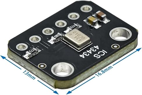 ICS-43434 I2S 3.3V Microphone Module Breakout Low Cost Low Pass Filter Mini-Module in Saudi Arabia