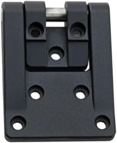 Zinc Alloy Black T-Shaped Corner Rotating Hinge 1Pcs in Saudi Arabia