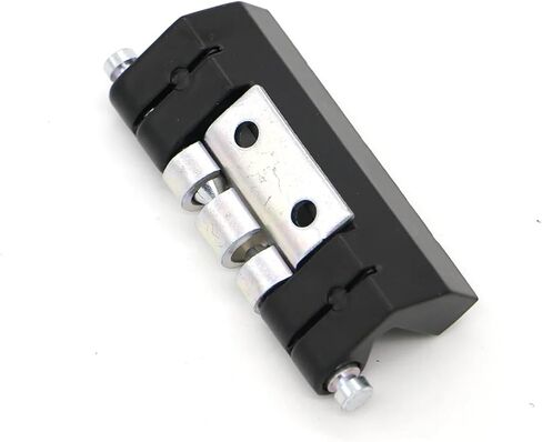 CL201-1 Concealed Hinge HL011-1-2 Cabinet Distribution Box Door Zinc Alloy Body 1Pcs(Black) in Saudi Arabia