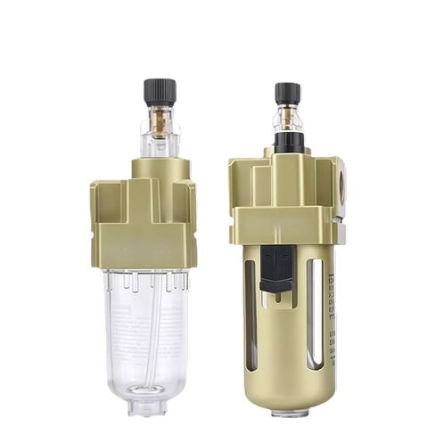 AL3000 AL4000 AL5000 Pneumatic Oil Mist Lubricator FRL Unit for Air Tools Compressor, Treatment 3/8"–1/2" BSPT NPT(AL5000-10) in Saudi Arabia