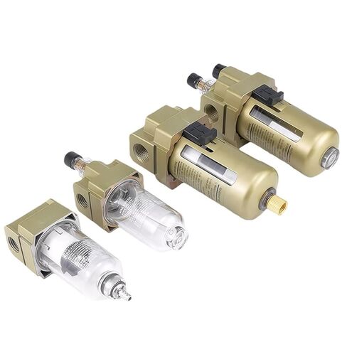 AL3000 AL4000 AL5000 Pneumatic Oil Mist Lubricator FRL Unit for Air Tools Compressor, Treatment 3/8"–1/2" BSPT NPT(AL5000-10) in Saudi Arabia