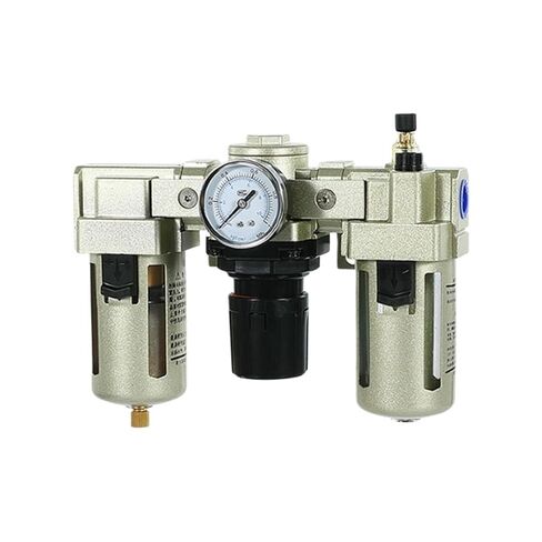 AC2000-02/AC3000-03 Pneumatic Air Processor 3-in-1 Compressor Filter, Regulator, Relief Valve & Oil Separator(AC3000-03,Copper Filter) in Kuwait