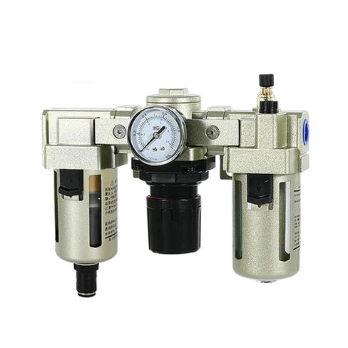 AC2000-02/AC3000-03 Pneumatic Air Processor 3-in-1 Compressor Filter, Regulator, Relief Valve & Oil Separator(AC3000-03,Copper Filter) in Kuwait