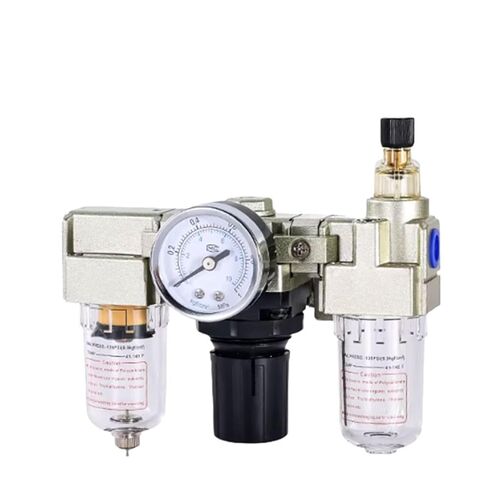 AC2000-02/AC3000-03 Pneumatic Air Processor 3-in-1 Compressor Filter, Regulator, Relief Valve & Oil Separator(AC3000-03,Copper Filter) in Kuwait