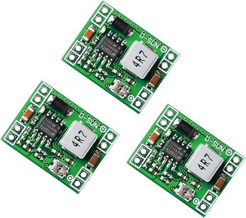 3 Pack Mini MP1584EN DC-DC Buck Converter Adjustable Power Supply Module 24V to 12V 9V 5V 3V in Kuwait