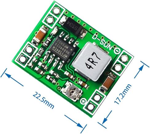 3 Pack Mini MP1584EN DC-DC Buck Converter Adjustable Power Supply Module 24V to 12V 9V 5V 3V in Kuwait
