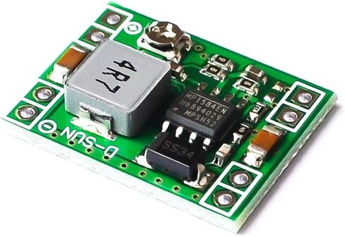 3 Pack Mini MP1584EN DC-DC Buck Converter Adjustable Power Supply Module 24V to 12V 9V 5V 3V in Kuwait