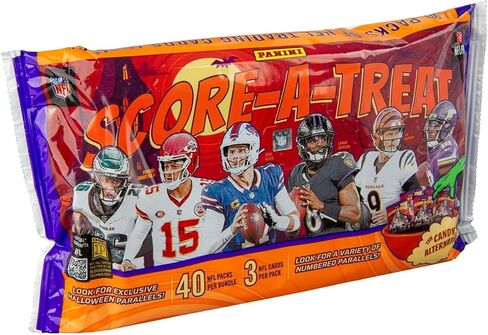 Panini Halloween 2025 Score-A-Treat Football Trading Cards – NFL Cards – NFL Trading Cards – 2025 Football Card Packs – NFL 2025 Football Cards – Football Packs in Saudi Arabia
