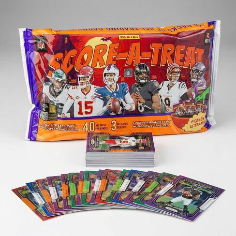 Panini Halloween 2025 Score-A-Treat Football Trading Cards – NFL Cards – NFL Trading Cards – 2025 Football Card Packs – NFL 2025 Football Cards – Football Packs in Saudi Arabia