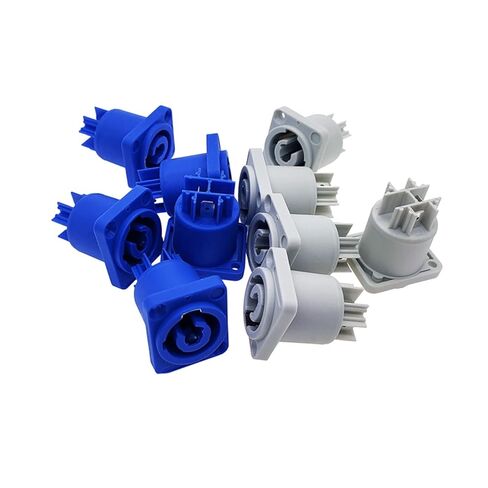 Powercon موصل 3 دبابيس 20A 250V قوة مكبر الصوت لوحة المقبس أنثى لشاشة LED مرحلة الإضاءة 25 قطعة (25 قطعة رمادي) in Kuwait