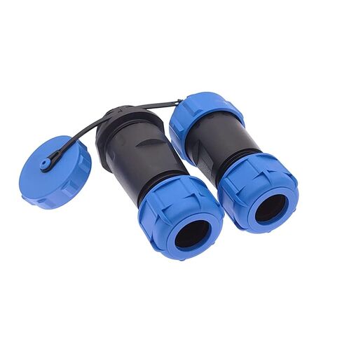 Welding Free SP21 Connectors IP68 Aviation Plug Male Female 2pin 3pin 4pin Screw Connection 1Pcs(SL21-4D) in Saudi Arabia