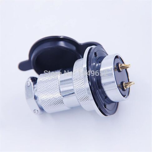 Circular Connector 30mm GX30F Push-Pull Plug Socket Avaition Connector 1Pcs(2 pin) in Saudi Arabia