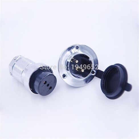 Circular Connector 30mm GX30F Push-Pull Plug Socket Avaition Connector 1Pcs(2 pin) in Saudi Arabia