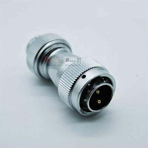 Aviation Connector Square Flange 20mm M20 2/4/5/8/9Pin Push-Pull Circular Quick Straight Connection LED Power Plug 1Pcs(2 Pin) in Saudi Arabia