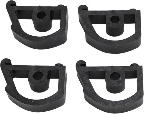 Generic 4 قطع 242416 00 مقابض أرجل طاولة العمل، أقفال زنبركية بديلة من البلاستيك شديد التحمل لأرجل قابلة للطي بشكل آمن - سهلة التركيب ومقاومة للحرارة in Kuwait