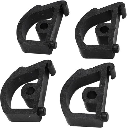 Generic 4 قطع 242416 00 مقابض أرجل طاولة العمل، أقفال زنبركية بديلة من البلاستيك شديد التحمل لأرجل قابلة للطي بشكل آمن - سهلة التركيب ومقاومة للحرارة in Kuwait