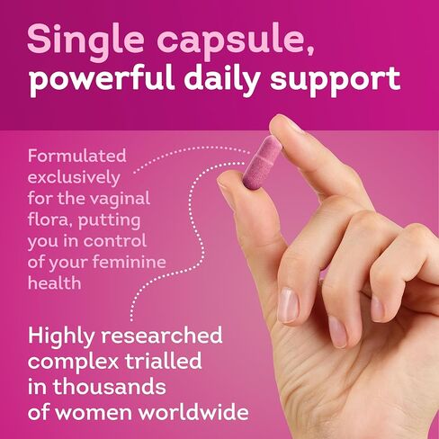 Florawell® Vaginal Probiotics for Women – pH Balance, Healthy Odour, UT & Intimate Health - Vaginal Health Supplement with Cranberry Extract - 30 Oral Capsules in Saudi Arabia