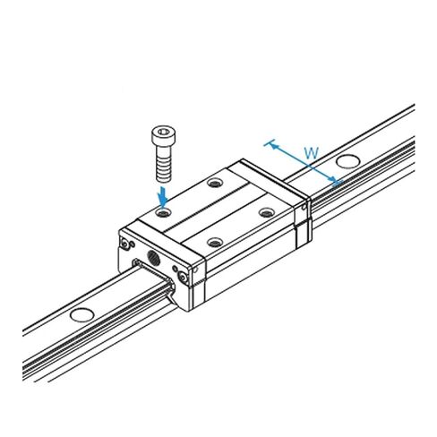 دليل خطي SSR20XW SSR20 SSR20XW1UU SSR20XW1SS 20 كتلة XJ740 XJ540 VS640 SP540 محمل الطابعة in Kuwait