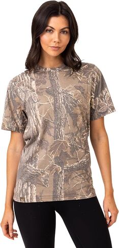 Realtree Faded Camo Jersey Knit Tri-Blend Ultra Soft Crew Neck Shirt - Limited Edition in Saudi Arabia