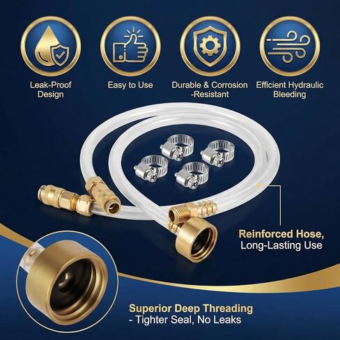 طقم توجيه هيدروليكي مكون من قطعتين، لمجموعة التحكم في النزيف المانعة للتسرب من Sea Star، أداة توصيل سريعة من الدرجة البحرية، لأنظمة التوجيه الهيدروليكي للقوارب، مع غطاء مانع للتسرب مطور in Kuwait