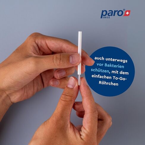Paro Brush Stick | Interdental Brush Between Teeth, Implants and Braces, Flossing Interdental Tool for Tooth Cleaning | 10 Sticks per Box in Saudi Arabia