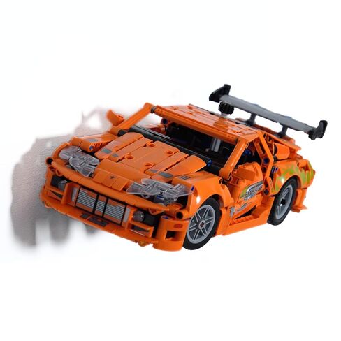 حامل تثبيت على الحائط لسيارة Lego Technic Toyota Supra MK4 42204 - حامل عرض سريع وغاضب، عرض أنيق مثبت على الحائط in Kuwait