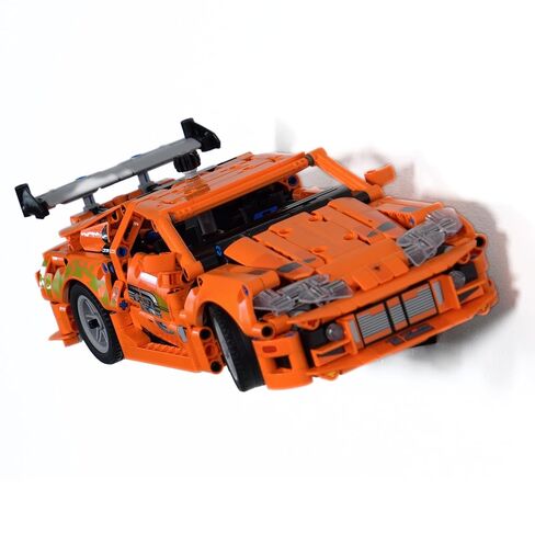 حامل تثبيت على الحائط لسيارة Lego Technic Toyota Supra MK4 42204 - حامل عرض سريع وغاضب، عرض أنيق مثبت على الحائط in Kuwait