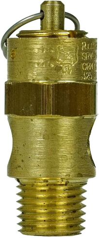 1/4" NPT 325 PSI Air Compressor Brass Safety Relief Pressure Valve Tank Pop Off in Saudi Arabia
