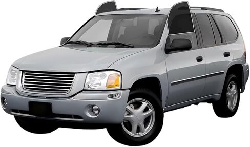 Precut Windows Tint Film All Sides Cars Sun Flocking Protection Privacy Anti Shatter Glass 2 Ply Film أي مجموعة الظل الصبغة لـ GMC Envoy 2002-2009 in Saudi Arabia