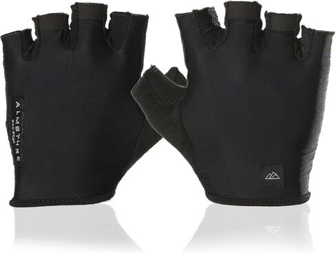 ALMSTHRE Padded Short Finger Cycling Glove | Lightweight & Breathable 4-Way Stretch | Reinforced Palm with 3mm Gel Padding | Designed for Road, Gravel & MTB Adventures in Kuwait
