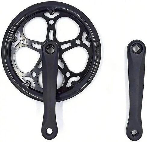 مجموعة ذراع كرنك متينة للدراجة مع عمود دوران مستدق مربع، مثالية للدراجات القابلة للطي في المدينة. يعزز أداء ركوب الدراجات مع التحول السلس. in Kuwait