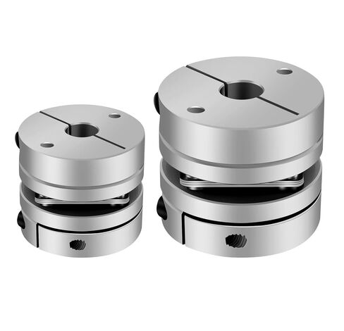 Aluminum Alloy D26L26 Single Diaphragm Coupling Elastic Joint D26mm L26mm Ball Screw Step servo Motor Encoder Computer FA Parts(6x10) in Saudi Arabia