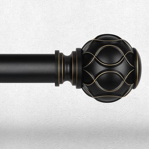 قضبان الستار الأبيض العتيقة للنوافذ من 48 إلى 84 بوصة ، وقضيب قابلة للتكيف قابلة للتعديل 1 بوصة قضيب الستار الثقيل ، وقطب رفاز مزرعة ريفي مع بوهو الملمس الملمس in Kuwait