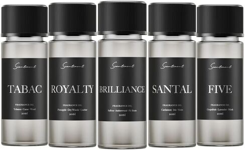 Fall Diffuser Oil Discovery Kits - Top 3 Fall Scents | Aromatherapy Home Fragrance | Luxurious Scent with Notes of Sweet Autumn, Pumpkin Spice, Roasted Pine Cone, 20ml in Kuwait