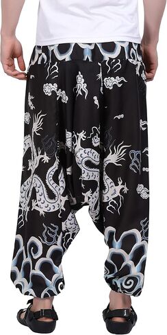 Whitewhale Men & Women Cotton Printed Harem Pants Yoga Trousers Hippie Pant in Saudi Arabia
