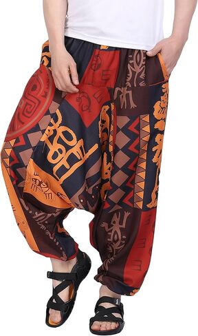 Whitewhale Men & Women Cotton Printed Harem Pants Yoga Trousers Hippie Pant in Saudi Arabia