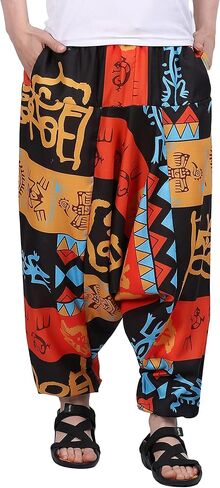 Whitewhale Men & Women Cotton Printed Harem Pants Yoga Trousers Hippie Pant in Saudi Arabia