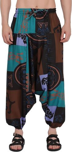 Whitewhale Men & Women Cotton Printed Harem Pants Yoga Trousers Hippie Pant in Saudi Arabia