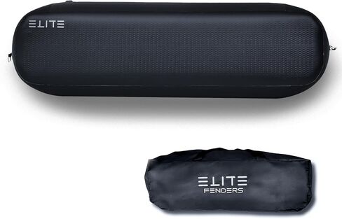 "The Wall Flat Boat Fender | Heavy-Duty 12" Thick Marine Protection | Carbon Fiber Style | 48", 72", 96" Sizes | Includes Storage Bag in Kuwait