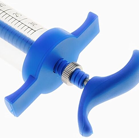 قطعة واحدة من حقنة الماعز القابلة لإعادة الاستخدام، حشو مياه تغذية الماعز، قابلة لإعادة الاستخدام، فوهة غمر، للطيور والماشية والأغنام والماعز والحصان والخنزير ومستلزمات الكلاب وأداة حشو مياه الحيوانات الأليفة (M-50ML) in Kuwait